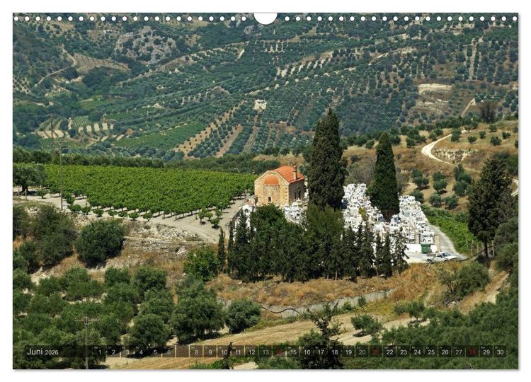 Produktbild: Gro&szlig;er Grieche Kreta (Wandkalender 2026 DIN A3 quer), CALVENDO Monatskalender