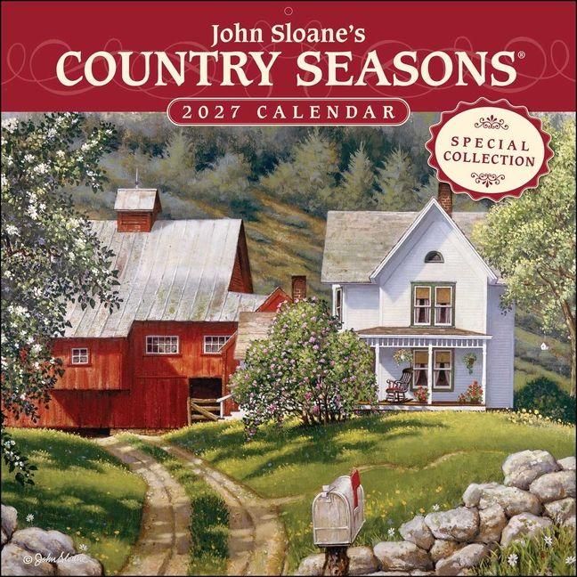 Produktbild: John Sloane's Country Seasons(r) Special Collection 2027 Wall Calendar