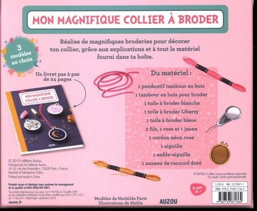 Produktbild: Mon magnfique collier &agrave; broder