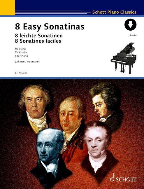 Produktbild: 8 leichte Sonatinen