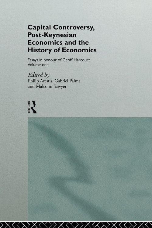 Produktbild: Capital Controversy, Post Keynesian Economics and the History of Economic Thought