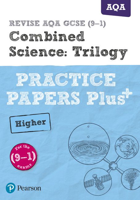 Produktbild: Pearson REVISE AQA GCSE Combined Science (Higher) Practice Papers Plus - for 2026, 2027 exams
