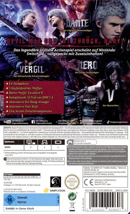 Produktbild: Devil May Cry 5 (Devil Hunter Edition)