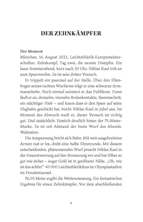 Produktbild: Die Magie des Zehnkampfs