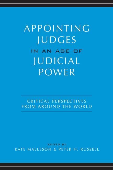Produktbild: Appointing Judges in an Age of Judicial Power