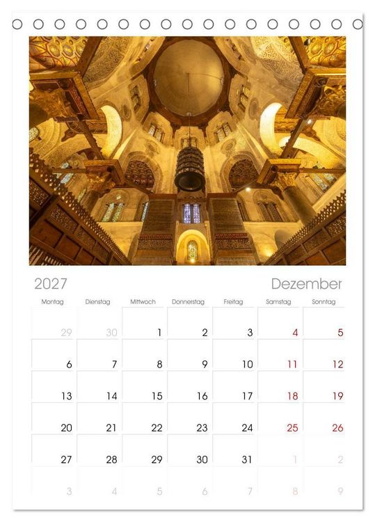 Produktbild: Tischplaner 2027 - Nordafrika - &Auml;gypten (A5 Tischkalender zum Aufstellen) CALVENDO