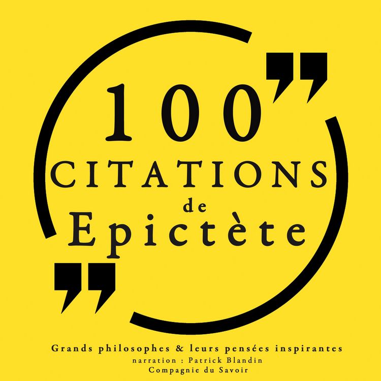 Produktbild: 100 citations d'Epict&egrave;te