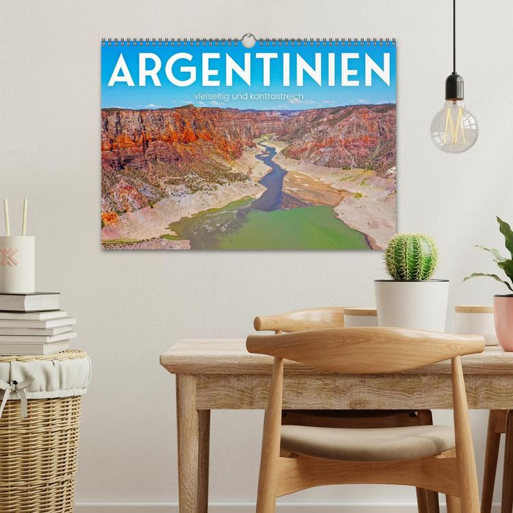 Produktbild: Argentinien - vielseitig und kontrastreich (Wandkalender 2026 DIN A3 quer), CALVENDO Monatskalender