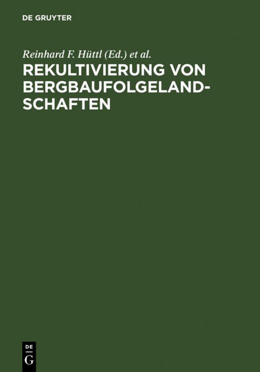 Produktbild: Rekultivierung von Bergbaufolgelandschaften