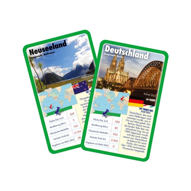 Produktbild: Top Trumps L&auml;nder der Welt