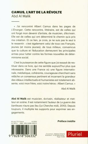 Produktbild: Camus, l'art de la r&eacute;volte