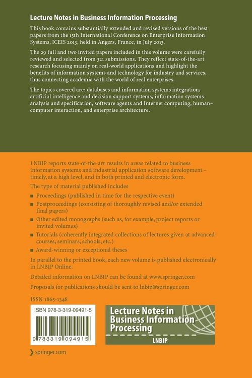 Produktbild: Enterprise Information Systems