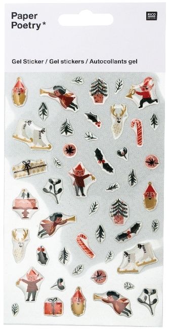 Produktbild: Gelsticker, Jolly Christmas, Classic