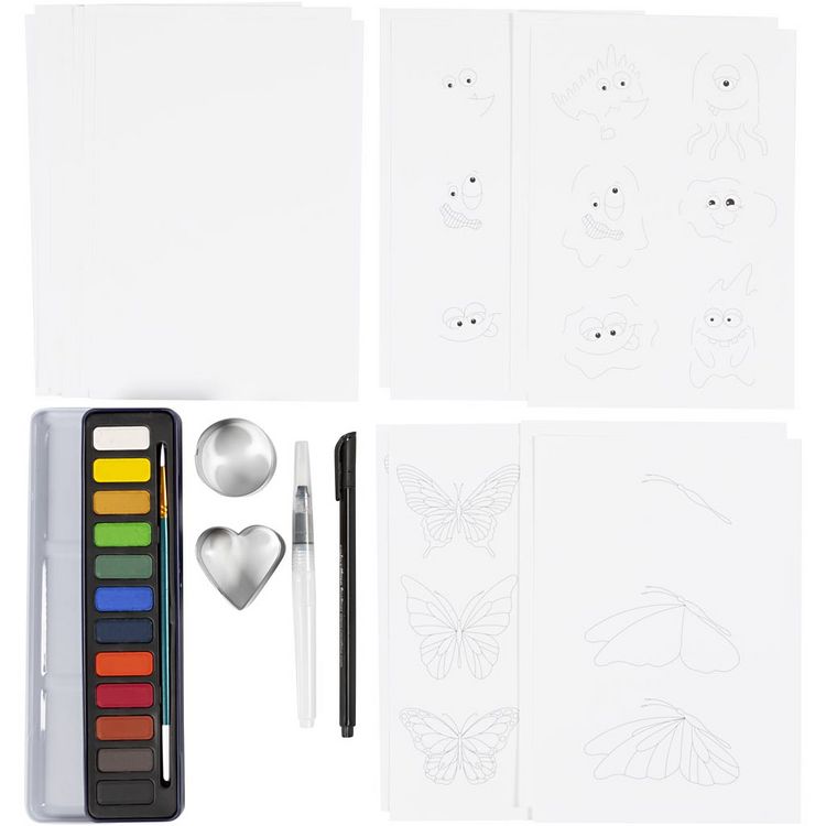 Produktbild: Creativ Company Kreativ Set Aquarell