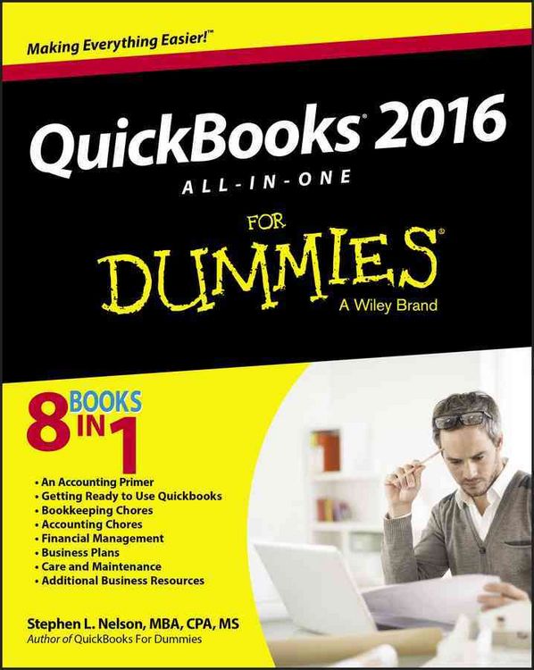 Produktbild: QuickBooks 2016 All-in-One For Dummies
