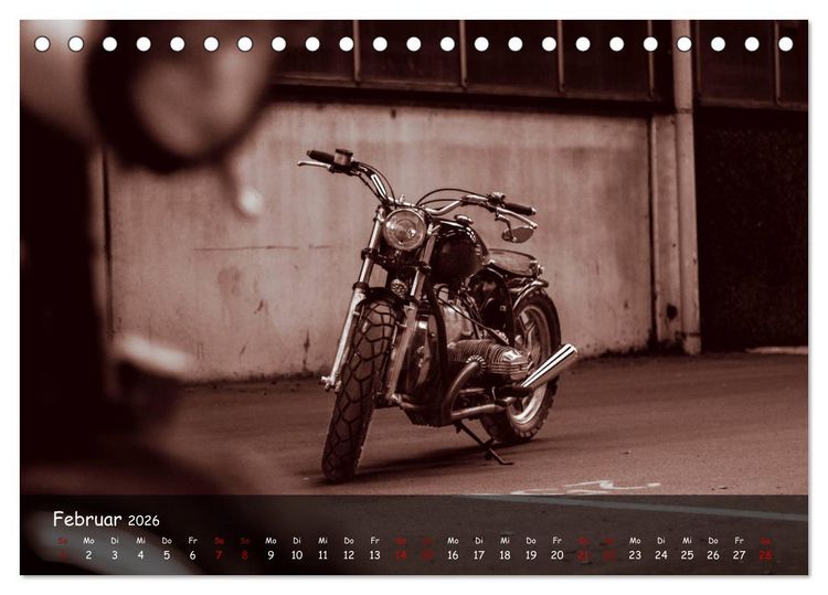 Produktbild: Custombikes 2026 (Tischkalender 2026 DIN A5 quer), CALVENDO Monatskalender