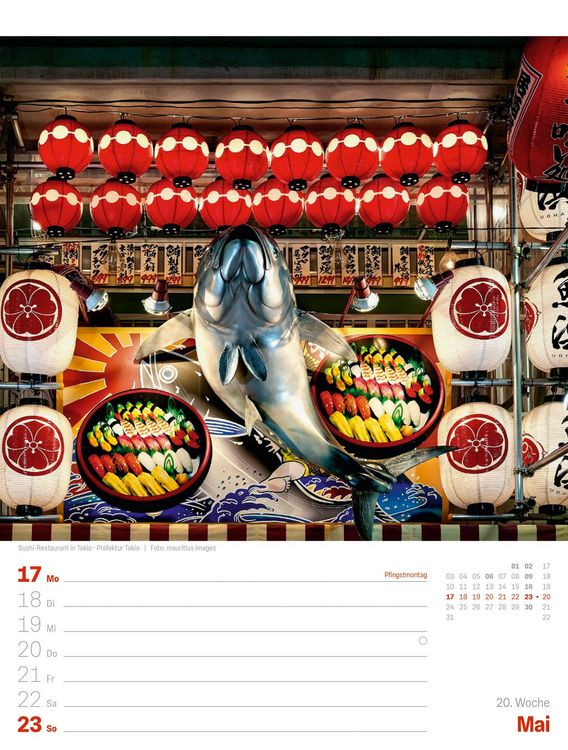 Produktbild: Japan Wochenplaner Kalender 2027 | Das Land der aufgehenden Sonne