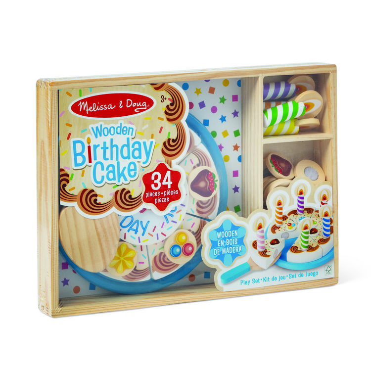 Produktbild: Melissa & Doug Geburtstagskuchen aus Holz