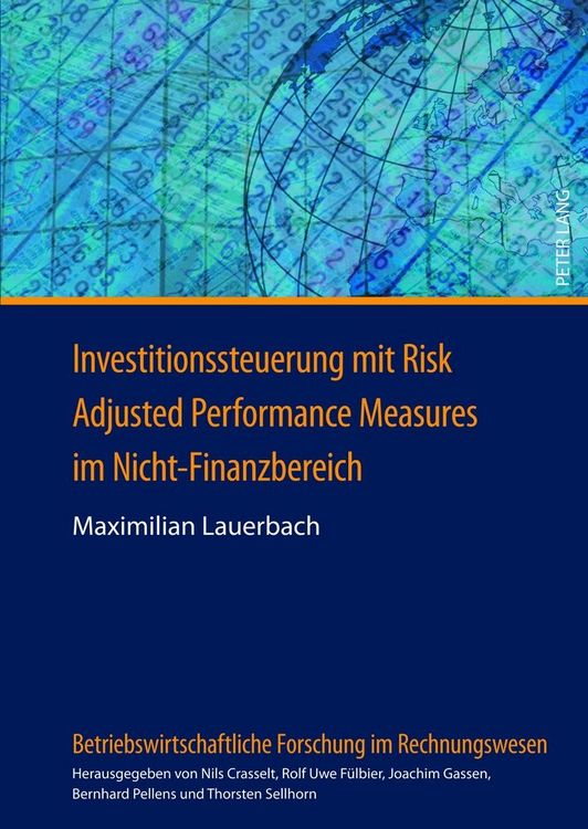 Produktbild: Investitionssteuerung mit Risk Adjusted Performance Measures im Nicht-Finanzbereich