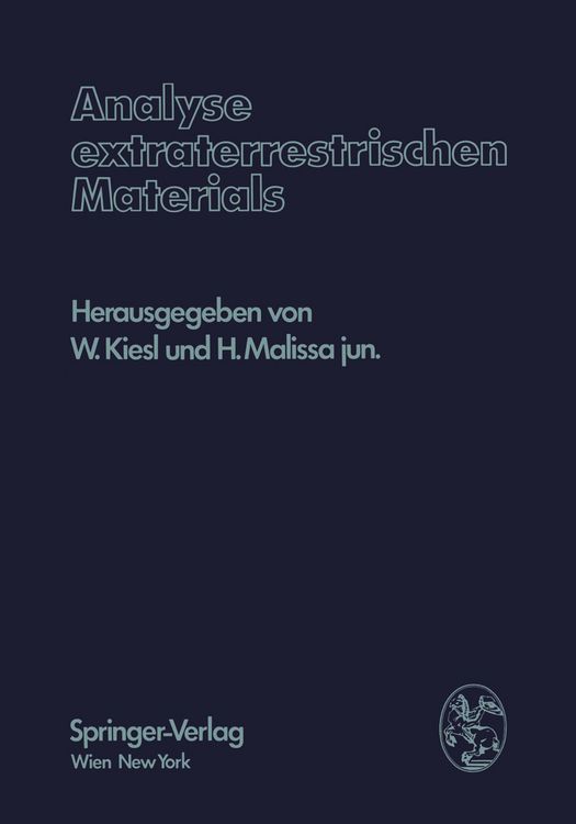 Produktbild: Analyse extraterrestrischen Materials