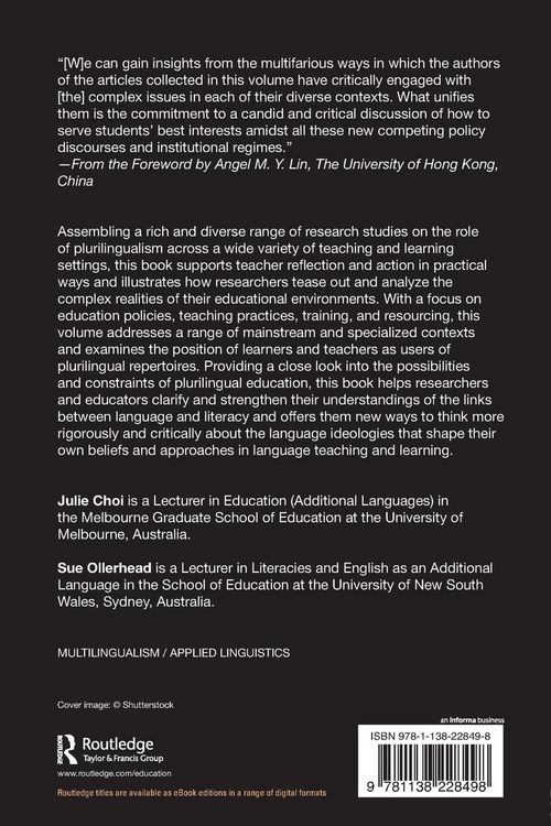 Produktbild: Plurilingualism in Teaching and Learning
