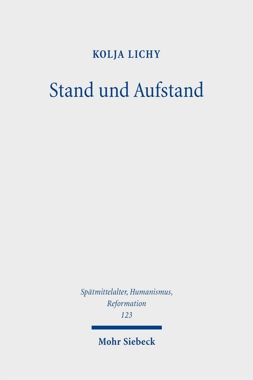 Produktbild: Stand und Aufstand