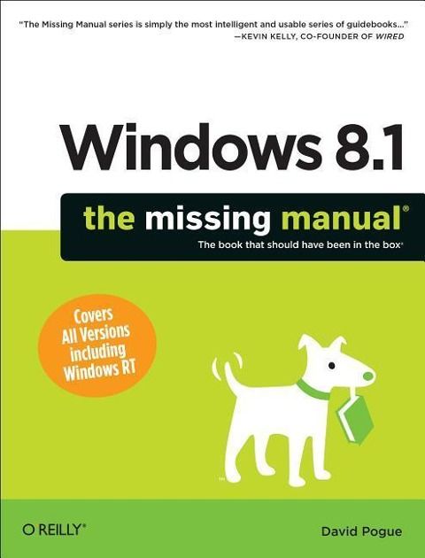 Produktbild: Windows 8.1: The Missing Manual