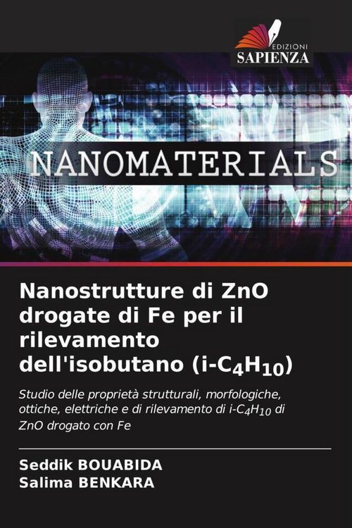 Produktbild: Nanostrutture di ZnO drogate di Fe per il rilevamento dell'isobutano (i-C4H10)