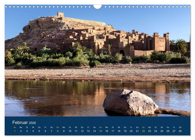 Produktbild: Marokko Traumlandschaften (Wandkalender 2026 DIN A3 quer), CALVENDO Monatskalender
