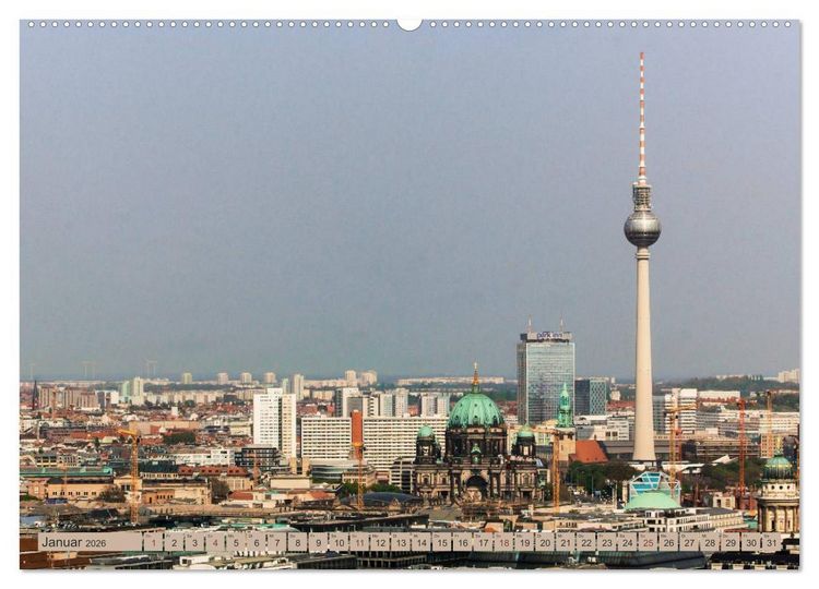 Produktbild: Berlin, Berlin 2026 (Wandkalender 2026 DIN A2 quer), CALVENDO Monatskalender