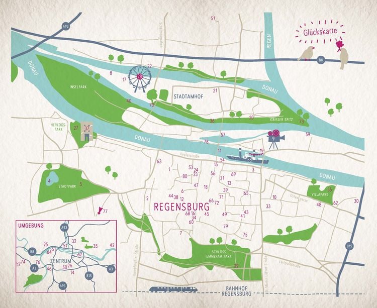 Produktbild: Glücksorte in Regensburg