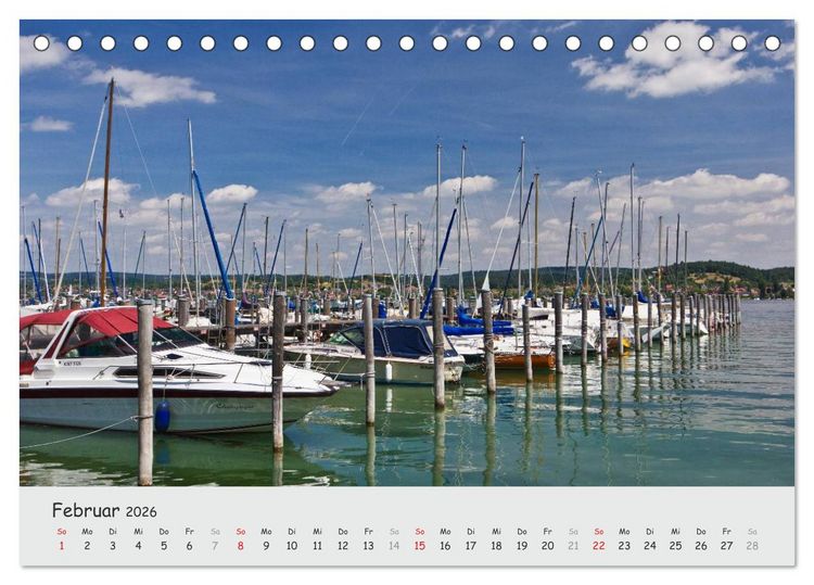 Produktbild: Insel Reichenau - Klosterinsel im Bodensee (Tischkalender 2026 DIN A5 quer), CALVENDO Monatskalender