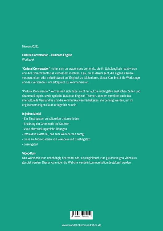 Produktbild: Cultural Conversation Modules 1-3