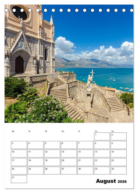 Produktbild: Gaeta Italien (Tischkalender 2026 DIN A5 hoch), CALVENDO Monatskalender