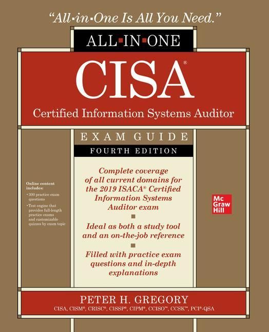 Produktbild: CISA Certified Information Systems Auditor All-in-One Exam Guide, Fourth Edition