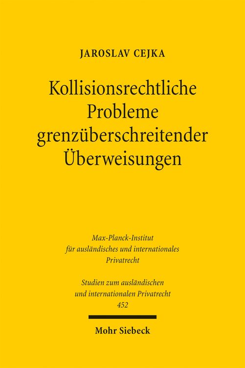 Produktbild: Kollisionsrechtliche Probleme grenz&uuml;berschreitender &Uuml;berweisungen