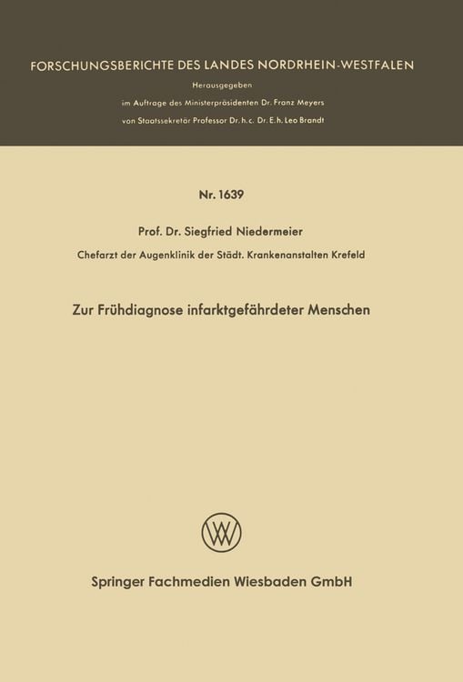 Produktbild: Zur Fr&uuml;hdiagnose infarktgef&auml;hrdeter Menschen