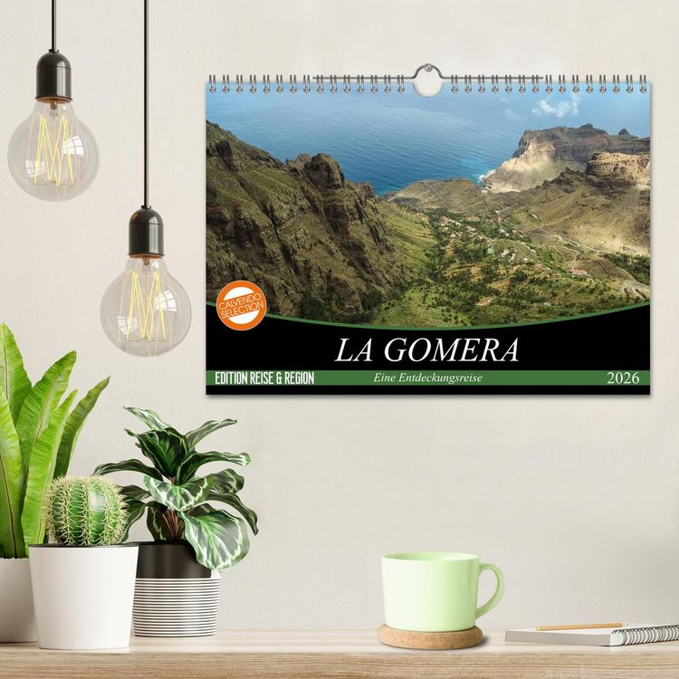 Produktbild: La Gomera 2026 - Eine Entdeckungsreise (Wandkalender 2026 DIN A4 quer), CALVENDO Monatskalender