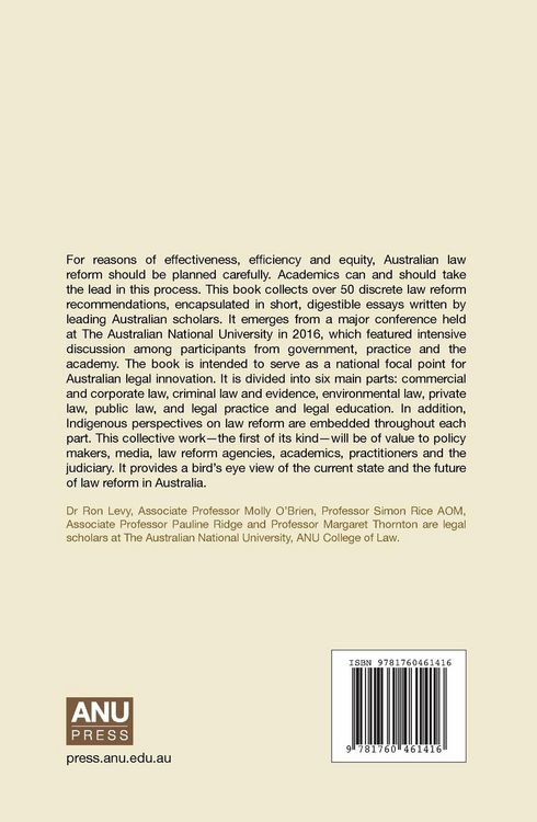 Produktbild: New Directions for Law in Australia