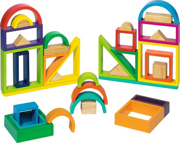 Produktbild: Bausteine Regenbogen
