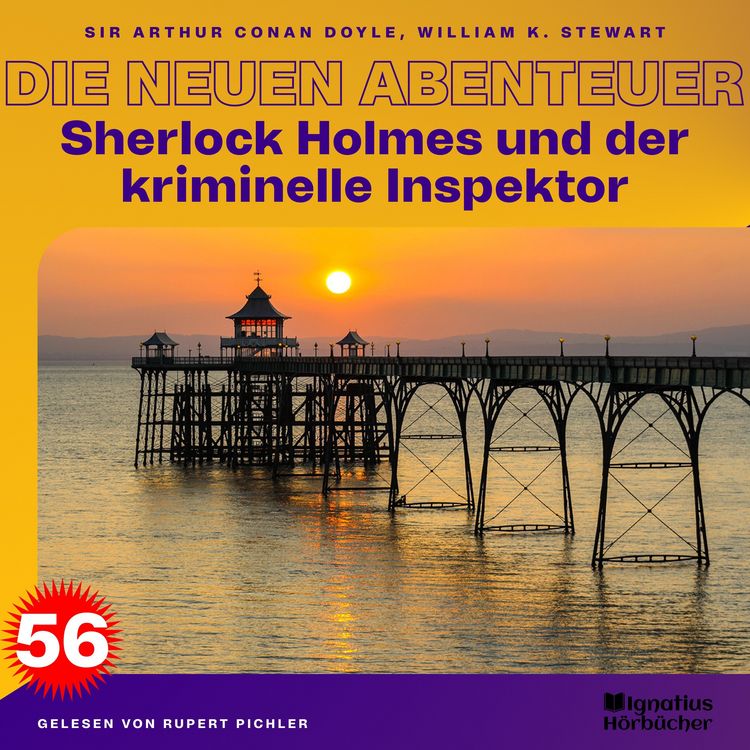 Produktbild: Sherlock Holmes und der kriminelle Inspektor (Die neuen Abenteuer, Folge 56)