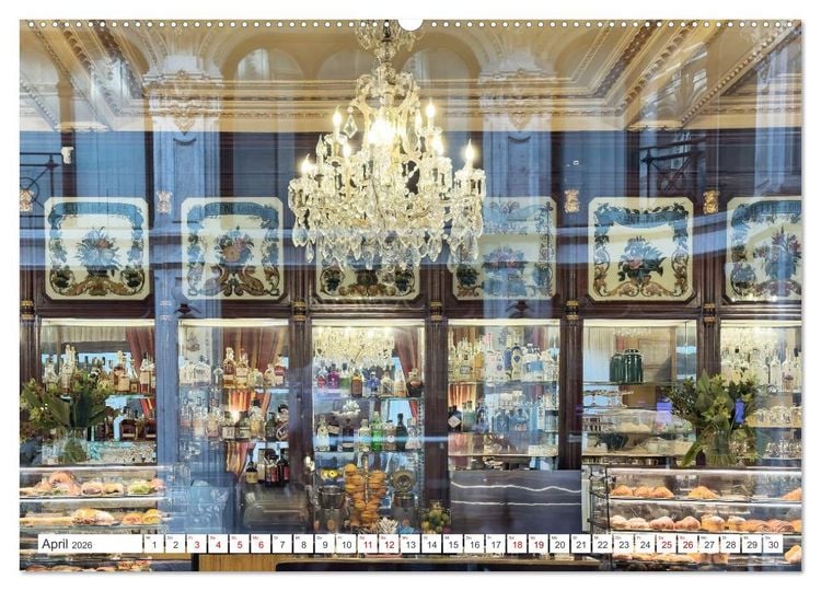 Produktbild: Turin - Zwischen Kaffeeh&auml;usern und K&ouml;nigsschl&ouml;ssern (Wandkalender 2026 DIN A2 quer), CALVENDO Monatskalender