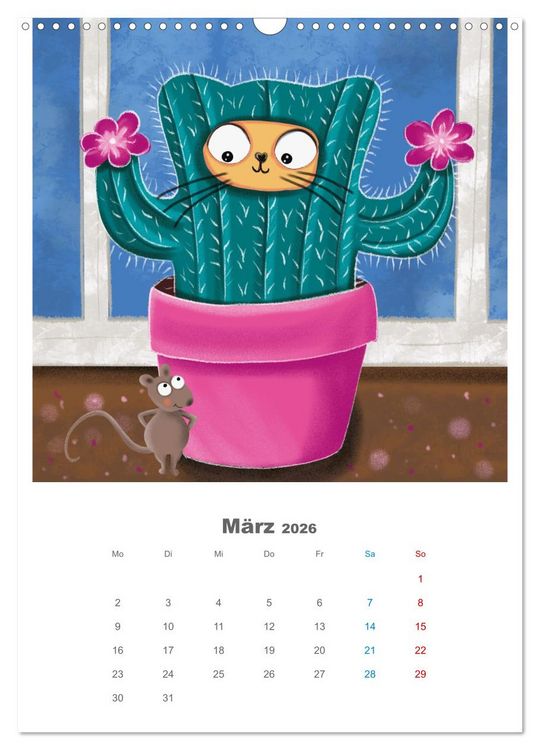 Produktbild: LEOPOLD DER DRITTE - Ein Kater mit ganz viel Charme (Wandkalender 2026 DIN A3 hoch), CALVENDO Monatskalender