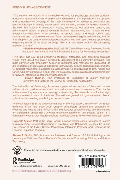 Produktbild: Personality Assessment