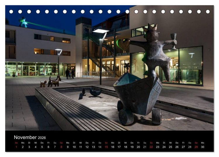 Produktbild: Ingelheim - Stadt des Rotweins und der Kaiserpfalz - Teil I (Tischkalender 2026 DIN A5 quer), CALVENDO Monatskalender