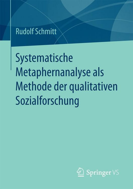 Produktbild: Systematische Metaphernanalyse als Methode der qualitativen Sozialforschung