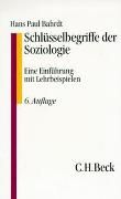 Produktbild: Schl&uuml;sselbegriffe der Soziologie
