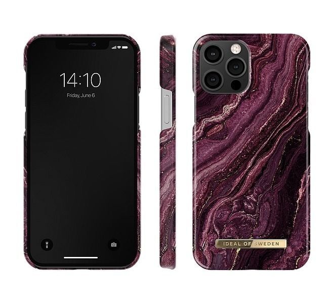 Produktbild: IDEAL OF SWEDEN iPhone 12/12 PRO Fashion Case Golden Plum