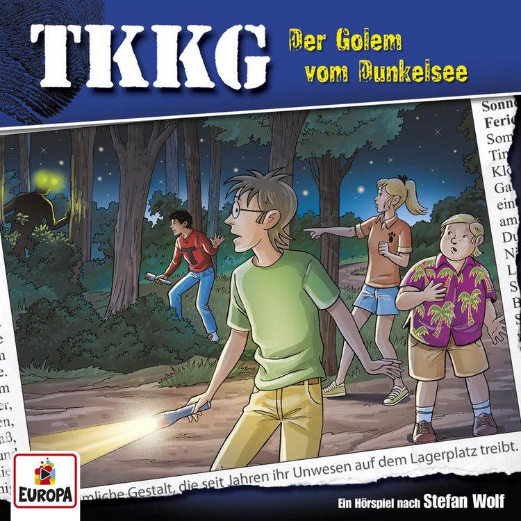 Produktbild: TKKG - Folge 198: Der Golem vom Dunkelsee