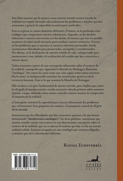 Produktbild: El giro de la mirada
